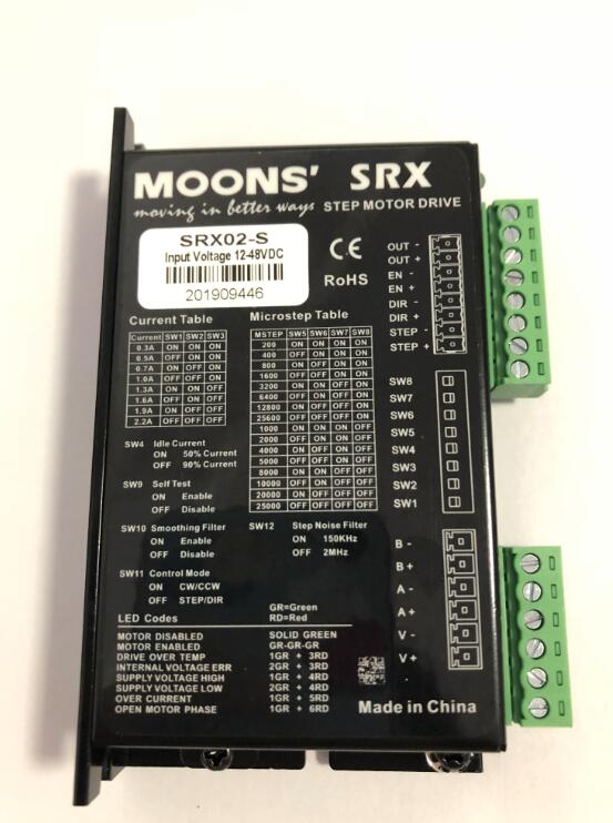 新款SRX02-S步進(jìn)驅(qū)動(dòng)器,高性能步進(jìn)電機(jī)驅(qū)動(dòng)器
